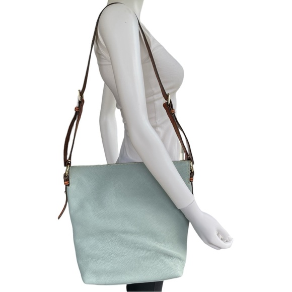 Dooney Bourke Pebbled Leather Bag - Picture 2 of 14